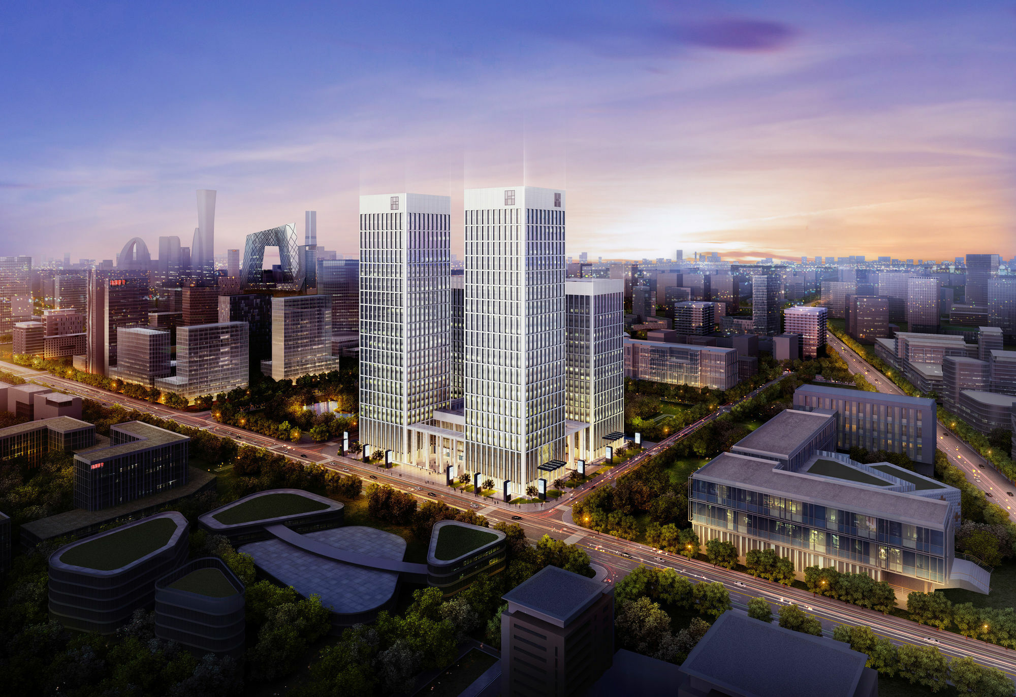 Oakwood Residence Damei Beijing Eksteriør billede