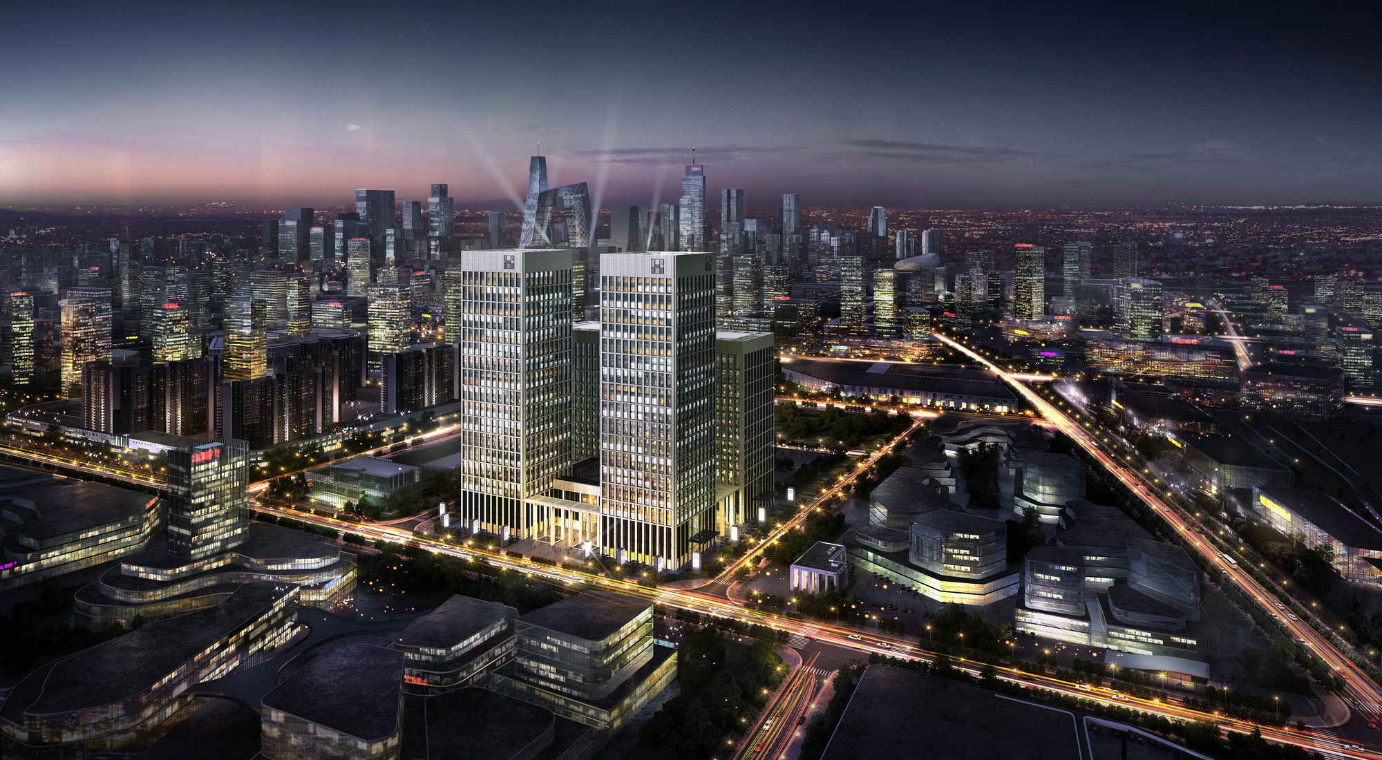 Oakwood Residence Damei Beijing Eksteriør billede